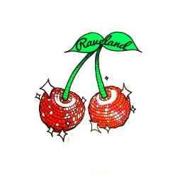 RAVELAND DISCO CHEERY STICKER