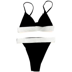 RAVELAND ICE N NICE/ BLACK SWIMSUIT SET WOMEN