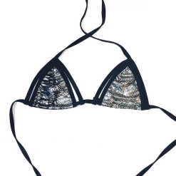 RAVELAND GALACTIC SPACE SNEAK CAGE TOP- SILVER WOMEN