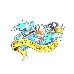 RAVELAND STAY HYDRATED STICKER