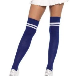 LEG AVENUE Athletic Thigh Highs LEG WRAPS & HOSIERY