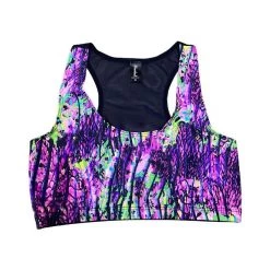 RAVELAND LIQUID JUNGLE SPORTS BRA