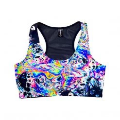 RAVELAND ACID TIE DYE SPORTS BRA