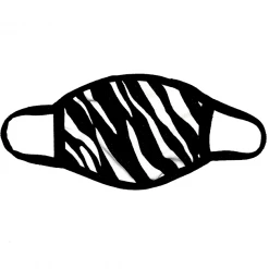 RAVELAND ZOOM ZEBRA (face Mask)