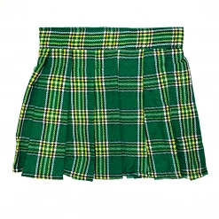 DAISY CORSET PLAID MINI SKIRT/ GREEN 7 DAISY CORSET PLAID MINI SKIRT/ GREEN