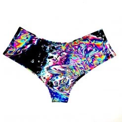 RAVELAND WOMEN ACID TIE DYE CHEEKY BOTTOMS 7 RAVELAND WOMEN ACID TIE DYE CHEEKY BOTTOMS