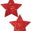 PASTEASE Star: Shattered Glass Disco Ball Star Nipple Pasties
