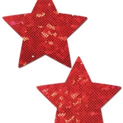 PASTEASE Star: Shattered Glass Disco Ball Star Nipple Pasties