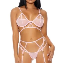 FORPLAY Lust Bound Lingerie Set