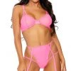 FORPLAY The Bright Side Neon Lingerie Set