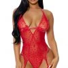 FORPLAY Affair Of Hearts Teddy In RED LINGERIE