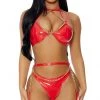 FORPLAY Link To Me Lingerie Set RED 1 FORPLAY Link To Me Lingerie Set RED