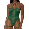 FORPLAY LINGERIE Watch Her Bloom Teddy Green