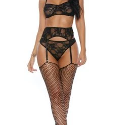 FORPLAY Lace Me Down Lingerie Set