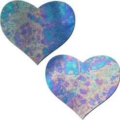 PASTEASE Love Liquid Acid Blue Heart Nipple ACCESSORIES
