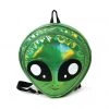 COMECO INC NEW ARRIVALS Green Alien Head Vinyl Backpack In Vinyl Material