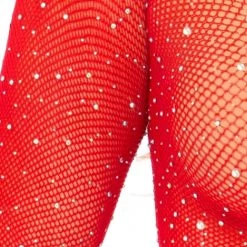 LEG AVENUE Rhinestone Fishnet Bodysuit 37 LEG AVENUE Rhinestone Fishnet Bodysuit