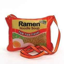 COMECO INC Ramen Instant Noodle Soup Crossbody Bag In Vinyl NEW ARRIVALS
