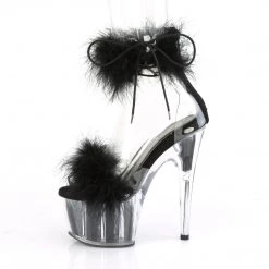 PLEASER SOFT ADORE BLACK HEELS SHOES