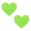 NevaNude Apple Fruitella Green Wet Vinyl Blacklight I Heart U Pasties