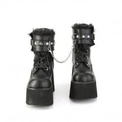 PLEASER Ashes Cuffed Up Platform Boots
