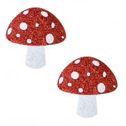 NevaNude Almost Emoji Sparkly Red Shroom Pasties