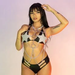 RAVELAND WOMEN CHAIN UP THE STARZ TOP HARNESS 23 RAVELAND WOMEN CHAIN UP THE STARZ TOP HARNESS