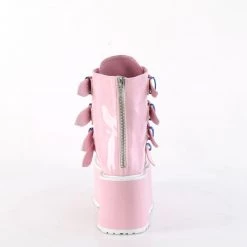 PLEASER RAVE NATION HOLOGRAPHIC PINK