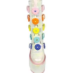 YRU DUNE DAISY - WHITE/PASTEL SHOES