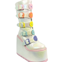 YRU DUNE DAISY - WHITE/PASTEL SHOES