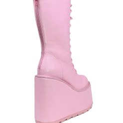 YRU DUNE LACE UP - BABY PINK
