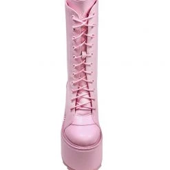 YRU DUNE LACE UP - BABY PINK