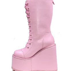 YRU DUNE LACE UP - BABY PINK