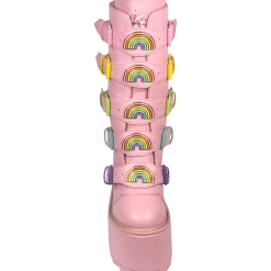 YRU DUNE RAINBOW - PASTEL PINK SHOES