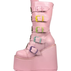 YRU DUNE RAINBOW - PASTEL PINK SHOES