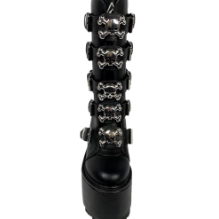 YRU SHOES MR.SKULL - BLACK/SILVER