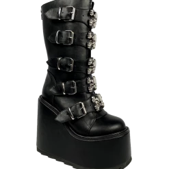YRU SHOES MR.SKULL - BLACK/SILVER