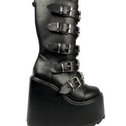 YRU SHOES MR.SKULL - BLACK/SILVER