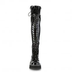PLEASER HEY EMILY/ THIGH HIGH BOOTS-BLACK