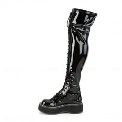 PLEASER HEY EMILY/ THIGH HIGH BOOTS-BLACK