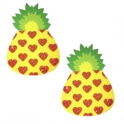 NevaNude Pina Colada Glitter Pineapple Pasties ACCESSORIES