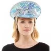 KBW GLOBEL CORP NEW ARRIVALS RAVE QUEEN HAT LIGHT BLUE 1 KBW GLOBEL CORP NEW ARRIVALS RAVE QUEEN HAT LIGHT BLUE