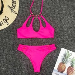 RAVELAND MOVE ALONG PINK SWIMSUIT WOMEN