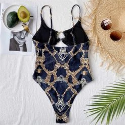 RAVELAND QUEEN SNAKE SWIMSUIT