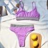 RAVELAND WOMEN ICE COLD / SWIMSUIT PURPLE (2PC SET)
