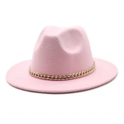 RAVELAND GOLD CHAIN FEDORA