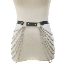 RAVELAND WOMEN SIDE CHAINZ WAIST HARNESS