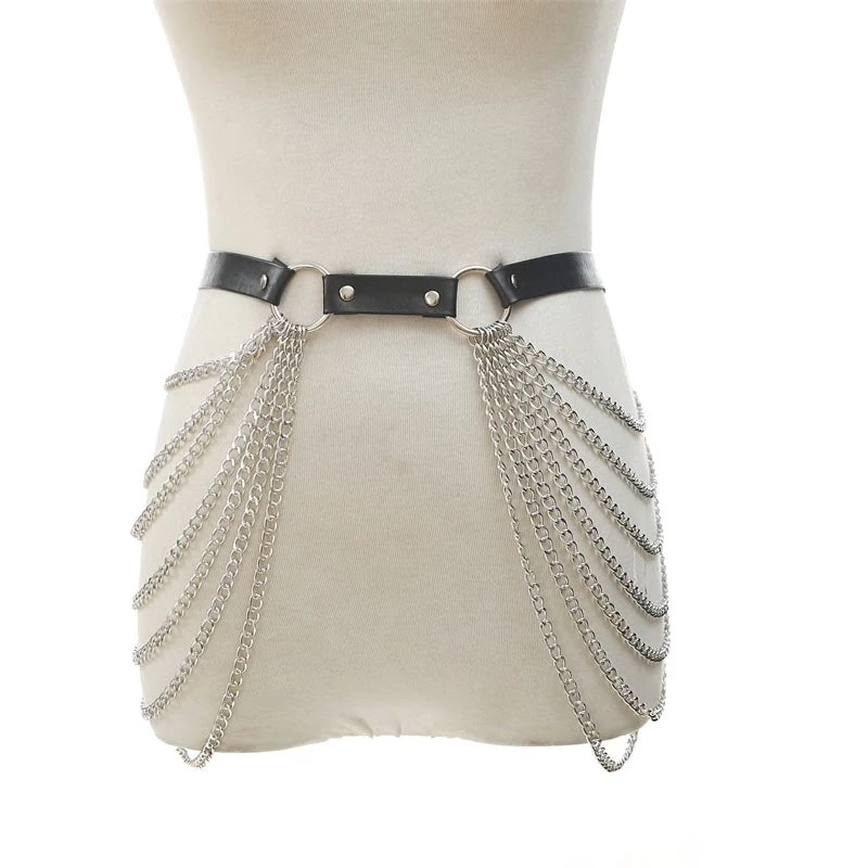 RAVELAND WOMEN SIDE CHAINZ WAIST HARNESS 4 RAVELAND WOMEN SIDE CHAINZ WAIST HARNESS