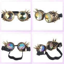 RAVELAND Kaleidoscope Spiked Goggles ALIENS COLLECTION