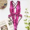 RAVELAND PINK SNAKE SWIMSUIT WOMEN